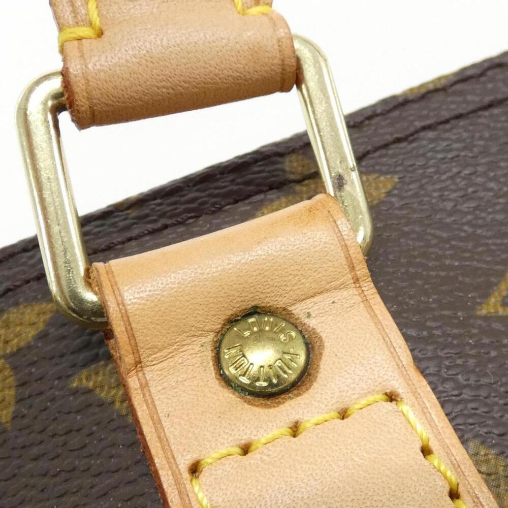 LOUIS VUITTON Authentic Brown Monogram Keepall 60 Boston Bag - Picture 5 of 8